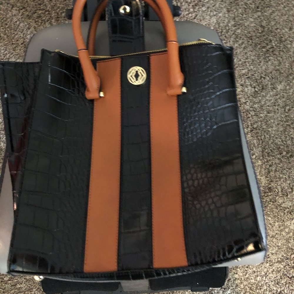 Black handbag